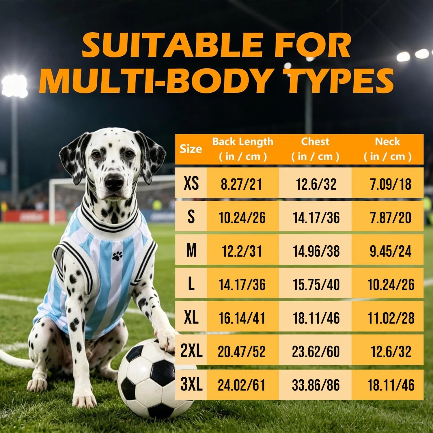 Mesh Breathable Pet Dog & Cat Soccer Jersey 2 Pack