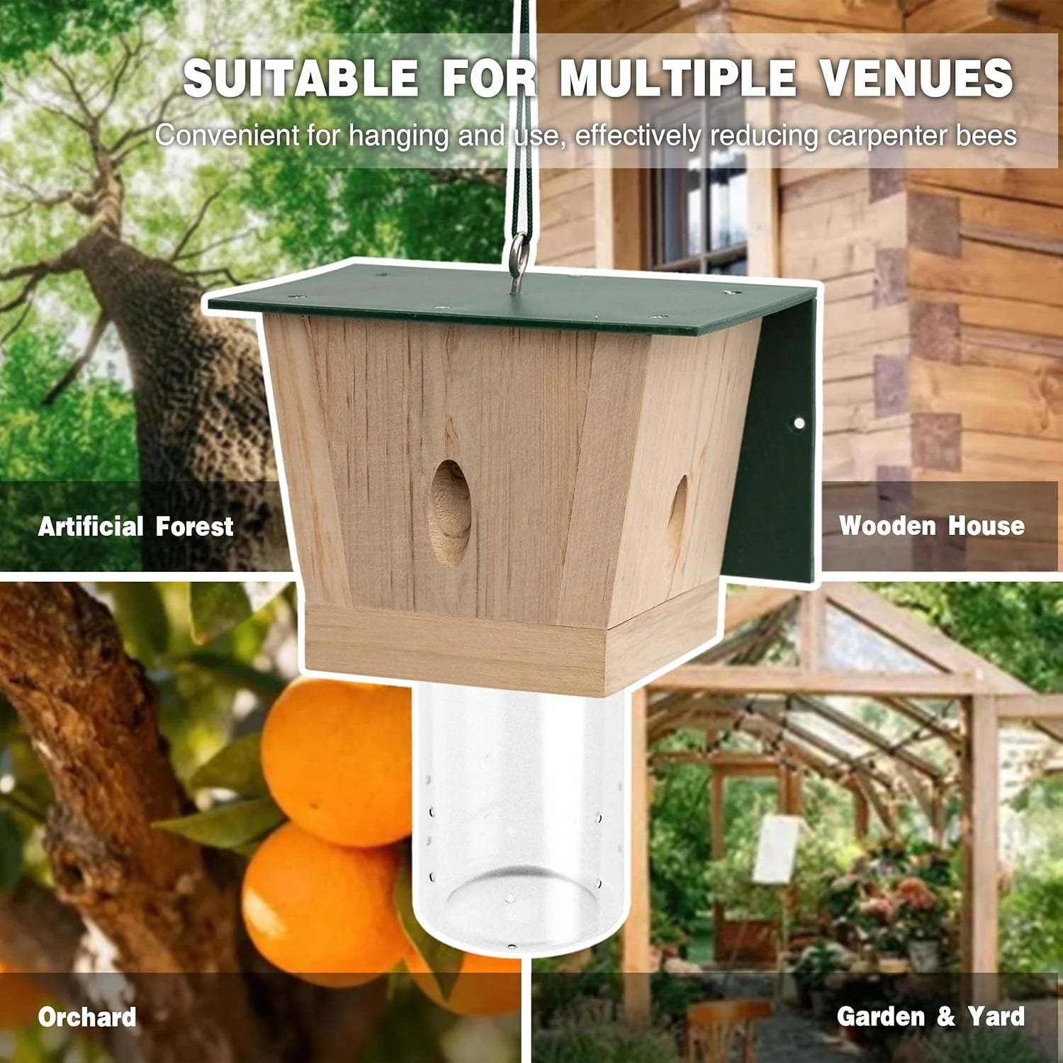 Carpenter Bee Trap for Outside