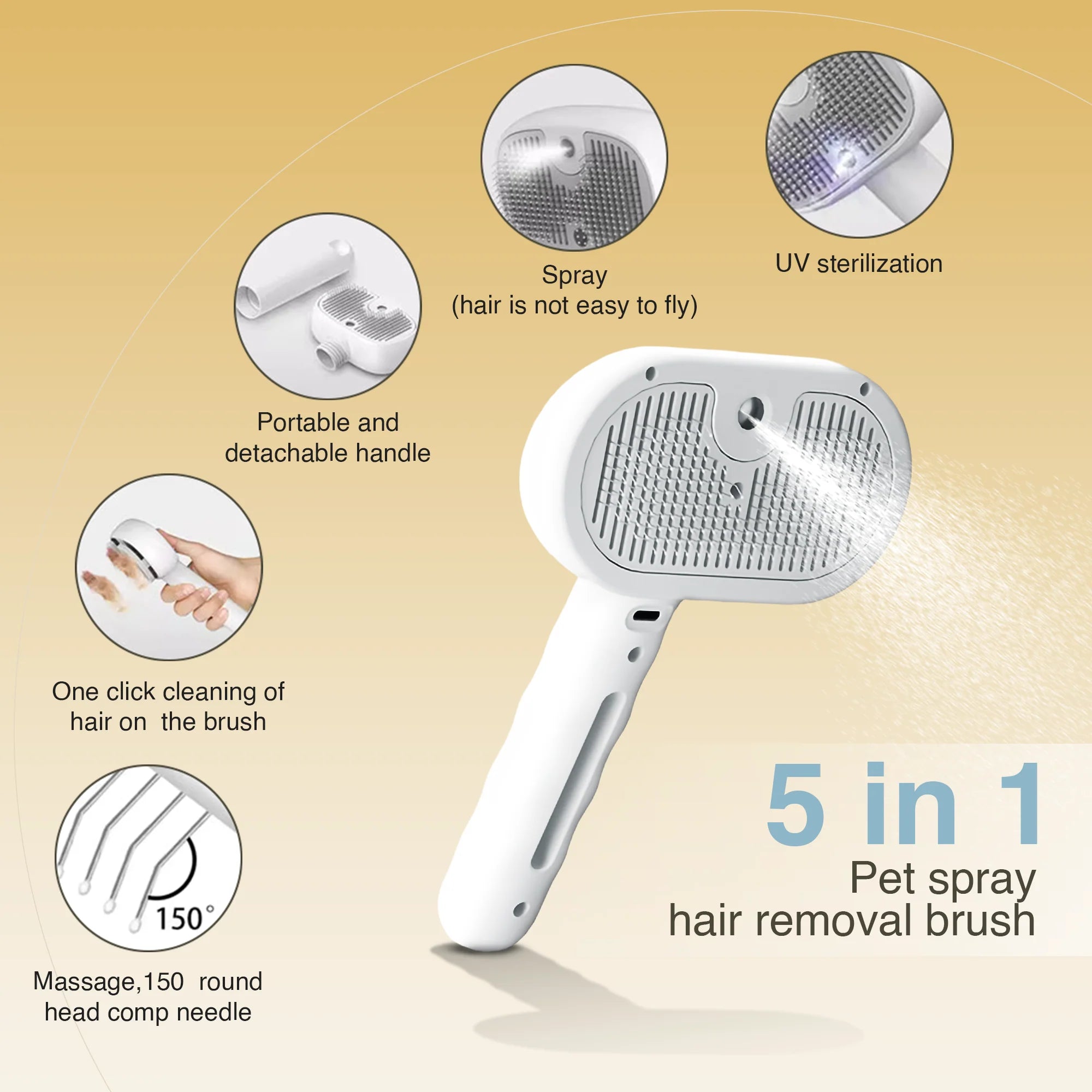 Hydra Mist Self-Cleaning Brush