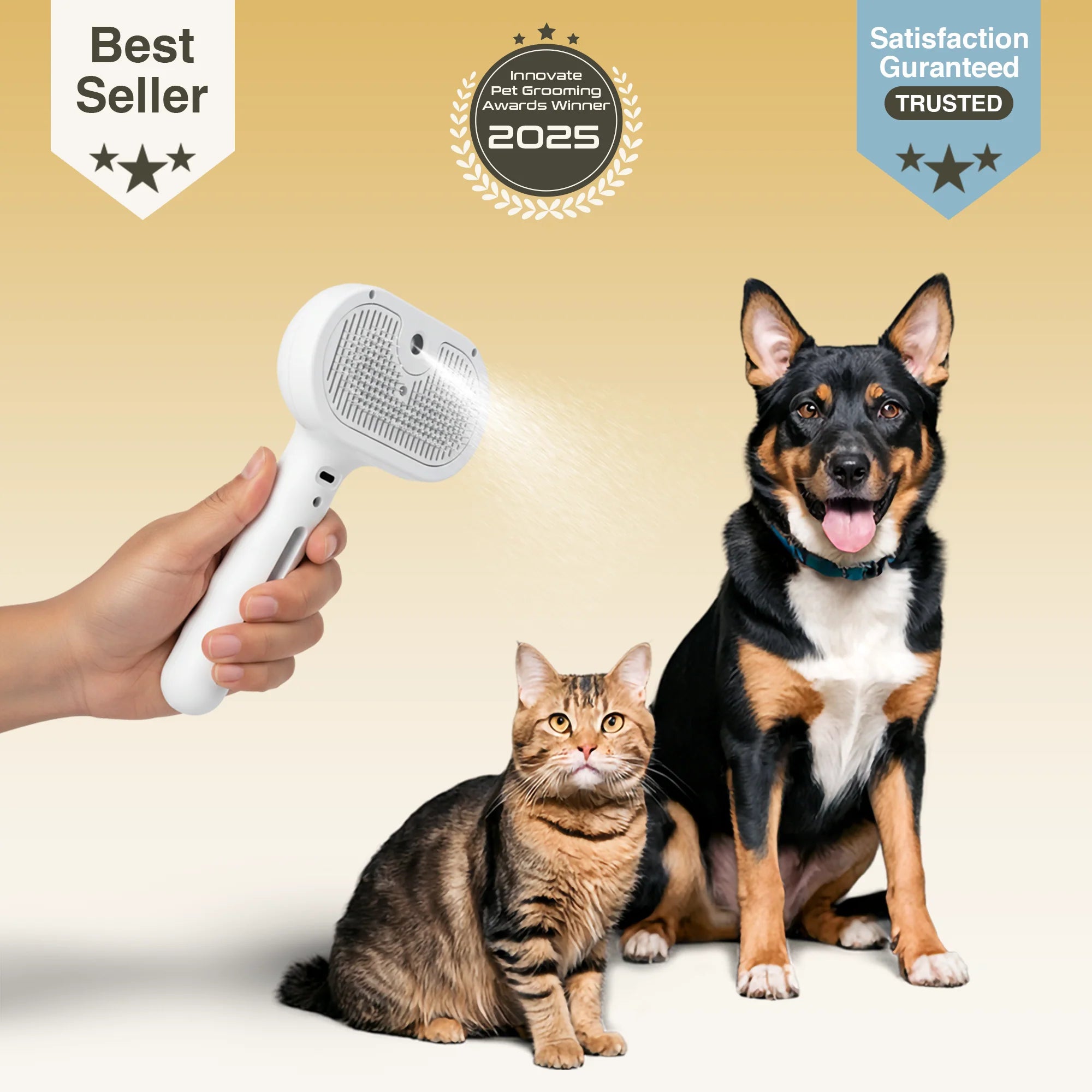 Hydra Mist Self-Cleaning Brush