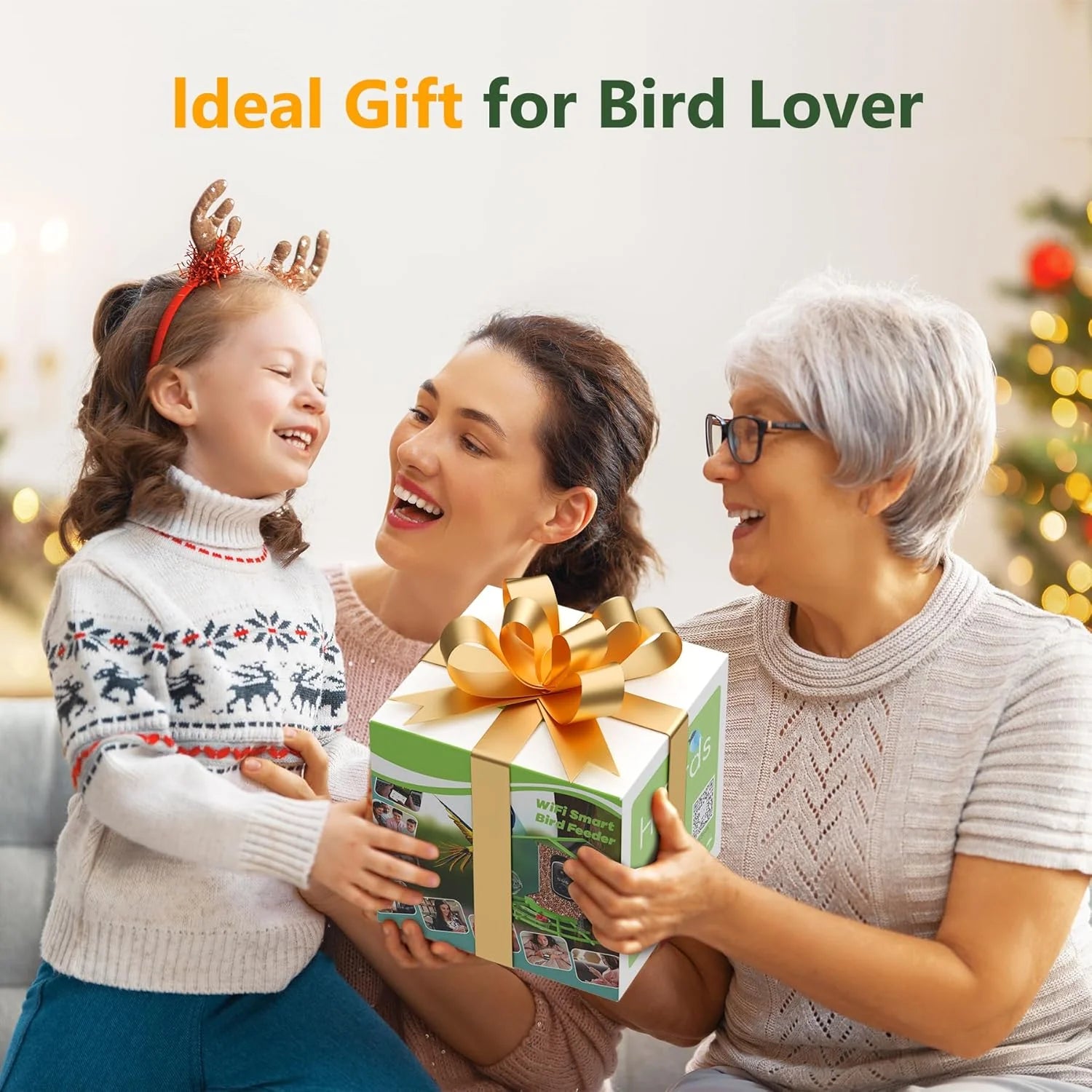 Centvicam Smart Bird Feeder with Camera �?2K HD Live View