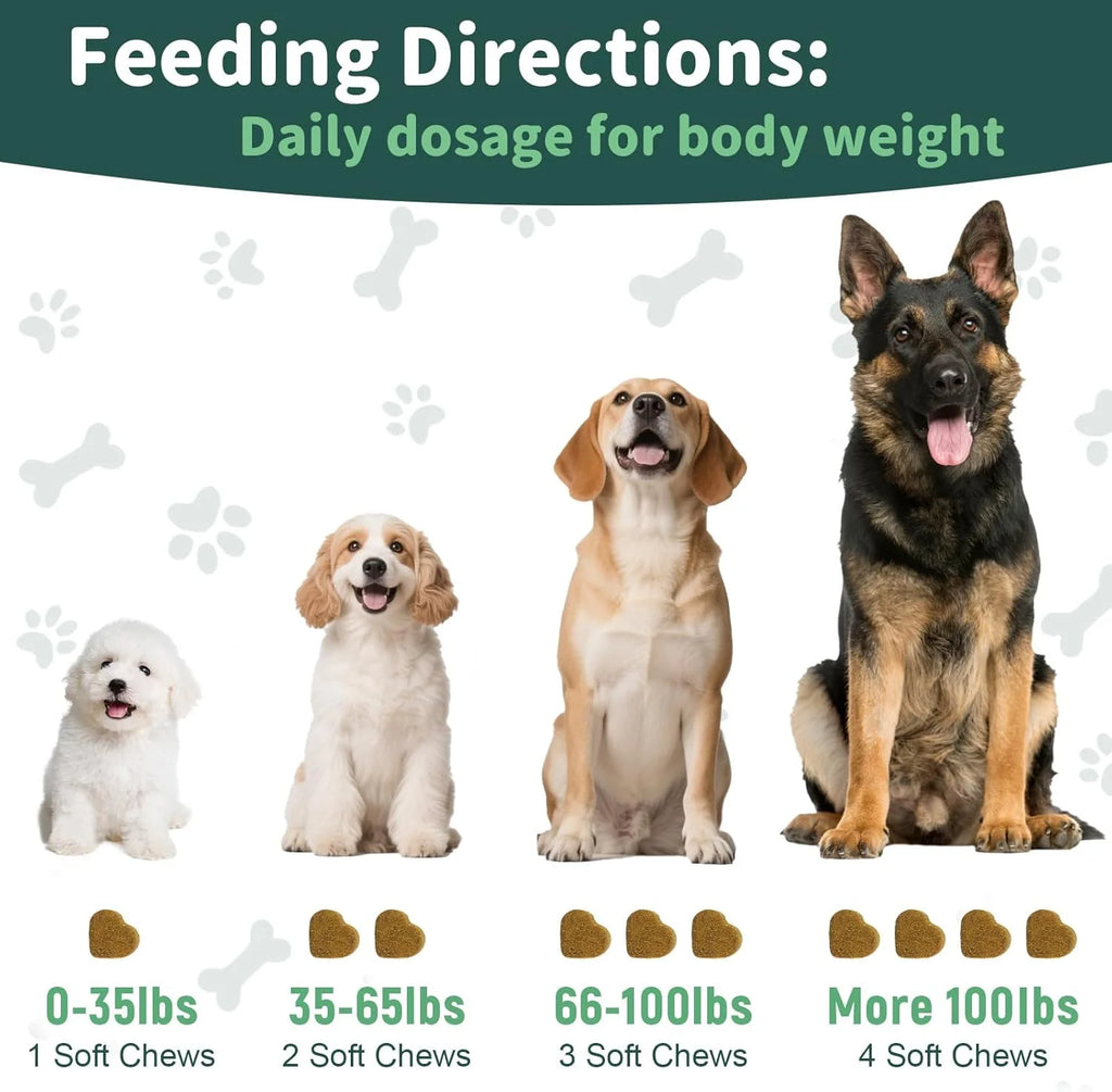 Dogs Flea and Tick Prevention Treatment Chewable