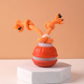 Rope Runner Interactive Squeaky Rechargeable Small Dog Ball & Rope Toy