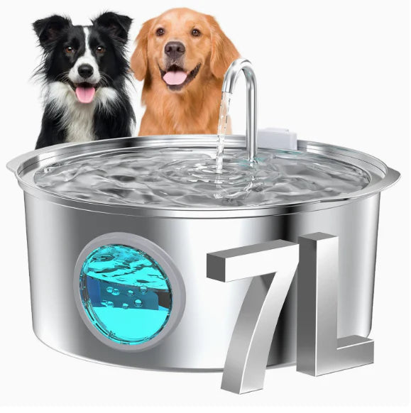 Stainless Steel Cat/Dog Water Fountain
